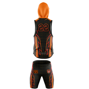 Uniforme de football américain personnalisé 7v7 imprimé par transfert thermique, grande taille, respirant et à séchage rapide, vêtements de sport - Product Image 3