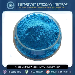 Acid Blue 9 Industrial <b>Dye</b> for Textile, Paper, <b>Leather</b> and Synthetic Fiber Coloring Applications - Product Image 2