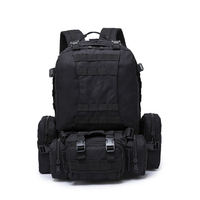 Sac à dos tactique pour homme, nouveau style, pour les sports de plein air - Design camouflage imperméable, doublure en toile pour la randonnée, le camping, la chasse