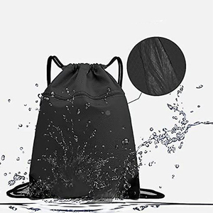 Custom logo Printed <b>Personalised</b> Nylon Polyester Drawstring Sublimation <b>Backpack</b> Bag - Product Image 3