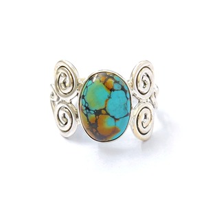 <b>Turquoise</b> Fashion <b>Ring</b> 5.9 Grams Weight - Product Image 1
