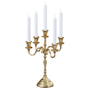 Table Decorative Candelabra for Hotel/Restaurant/Wedding Decoration Silver & Gold Plated Table Centerpiece Handmade <b>Candle</b> Stand - Product Image 2