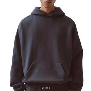 Custom Boxy Baggy Hooded Unisex <b>Thick</b> 420GSM <b>Fleece</b> Breathable Hommes Streetwear High Quality Polyester Cotton Heavyweight - Product Image 5