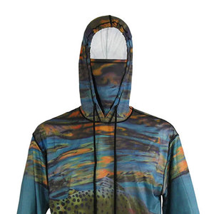 Vêtements de pêche respirants de haute qualité à manches longues pour hommes, sweats à capuche d'été à séchage rapide pour la pêche en plein air - Product Image 3