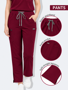 Uniforme Médico de una Pieza para Mujer, Marca DHL, Personalizado, de Poliéster/Rayón, Estilo Moderno, para Hospital y Enfermería, Venta al Por Mayor, ODM - Product Image 2