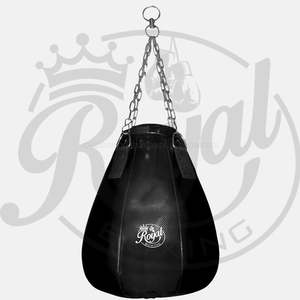 Sacs de frappe autoportants avec logo personnalisé, sac de boxe réflexe noir en cuir/PU/PVC, équipement de boxe rempli de sable - Product Image 1