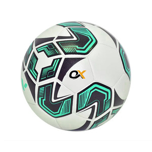 Ballon de football de haute qualité de style nouveau de la marque Oxva Industries, logo personnalisé imprimé à l'écran, pour les entraînements et les matchs en plein air, taille 5 - Product Image 6