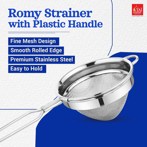 Premium Quality SS Classic conical tea and coffee <b>strainer</b> with Long Handle and Hanging Loop Small Conical - Product Image 3