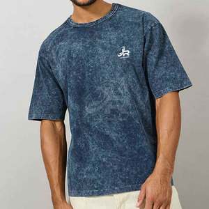 T-shirt Homme Nouvelle Collection Lavage Acide Haute Qualité Respirant Léger à Prix Bas pour la Vente en Gros - Product Image 4