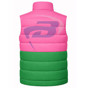 Alpha |   Kapa |   Gilet matelassé de qualité supérieure Alpha AKA Sorority, veste rembourrée de style universitaire, gilet isolant pour femmes - Product Image 3