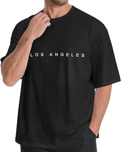 เสื้อยืดโอเวอร์ไซส์ผ้าฝ้ายแท้ 100% น้ำหนัก 220 กรัม พิมพ์ลายตามสั่งที่ไหล่ สไตล์ฮิปฮอป ไซส์พลัส ผ้าฝ้ายแท้ 100% ทรงบ็อกซี่ สำหรับผู้ชาย - Product Image 3