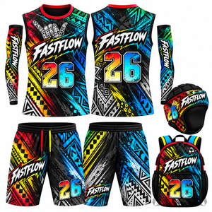 Uniformes de Fútbol Americano 7v7 Personalizados con Nuevo Diseño, Tallas Grandes para Adultos, Antibacterianos, Transpirables, Protección UV, Secado Rápido, Estampados - Product Image 5