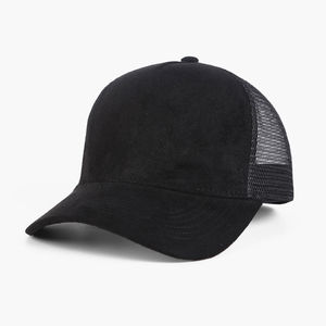 Custom 5 Panel Polyester Foam Mesh Trucker <b>Cap</b> Wholesale Blank Snapback Baseball <b>Hat</b> Sublimation Printed Front Panel OEM Private - Product Image 1