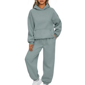 Custom Men's Women's <b>Tracksuits</b> Hoodies Heavy Weight 500 GSM 350 GSM <b>Polyester</b>/Cotton Fleece Embroidered Oversized Hoodie Shorts - Product Image 1