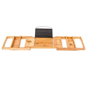 Estantes de Baño Portátiles y Flexibles de Color Madera, Estante para Bañera - Product Image 2