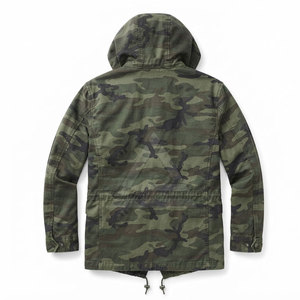 Chaquetas Utilitarias de Camuflaje para Hombre, Chaquetas de Campo con Capucha, Ropa de Trabajo con Múltiples Bolsillos para Caza, Camping, Senderismo y Viajes - Product Image 2