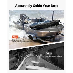 Guide per Rimorchi di Barche e Moto d'Acqua da 40 Pollici e 48 Pollici di Altezza, 2 Pezzi, Pali Guida Regolabili in Acciaio ad Alta Durezza, Serie PV Guide-Ons - Product Image 2