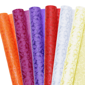 Papier d'emballage floral en tissu non tissé COWBERRY ROLL, imperméable, idéal pour la fête des Mères et la Saint-Valentin – Meilleures ventes - Product Image 2