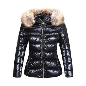 Chaqueta de Invierno Acolchada para Mujer, Chaqueta Larga de Plumón con Relleno de Algodón, Abrigo de Invierno - Product Image 4