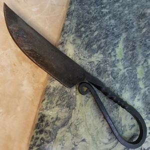 High Quality Hand Forged High Carbon Steel Antique Style Medieval <b>Knife</b> Full Tang Medieval <b>Utility</b> <b>Knife</b> With Leather Cover - Product Image 6
