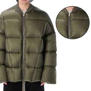 Hooded Stand Waterproof Heavy Designer Puff Padded Coat Oversized Bubble Winter Black Custom <b>Men</b> Shiny Puffer Jacket Streetwear - Product Image 6