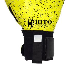 Gants de gardien de but, paume avant en latex aqua, dos en silicone injecté, coupe hybride en caoutchouc, sangle T-Tab attachée, enveloppe pour les doigts et le pouce - Product Image 4