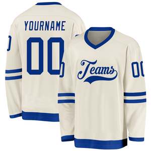 Jersey de Hockey sobre Hielo Corto Personalizado, Tela de Poliéster Premium, Malla Transpirable de Alto Rendimiento que Absorbe la Humedad, Diseño Totalmente Personalizable - Product Image 1