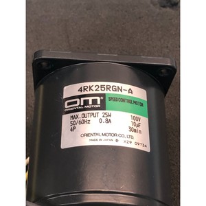 Moteur de contrôle de vitesse ORIENTAL MOTOR 4RK25RGN-A - Équipements et pièces semi-conductrices de renommée mondiale à la confiance de tous - Product Image 3