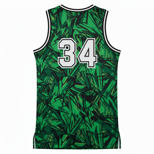 OEM Custom Unisex Basketball Jersey Set Polyester Breathable Team Sports Uniform Custom Logo Team Wear Athletic V-neck Half - Product Image 5