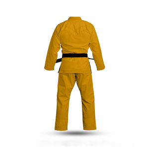 Kimono de Jiu Jitsu Profesional, Kimono de Jiu Jitsu Liso / Bjj Gis Personalizado, Bjj Gi Azul para Hombre, Uniforme de Jiu Jitsu - Product Image 6