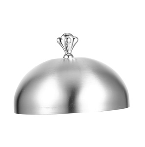 Magnífica cúpula para pastel de acero inoxidable, artesanal, con acabado espejo, redonda, profesional, con tamaños personalizados. - Product Image 2