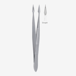 Pinzas Quirúrgicas para Retirar Fragmentos, Pinzas Carmalt (Hunter) Rectas y Anguladas, Dentadas, de Acero Inoxidable - Product Image 2