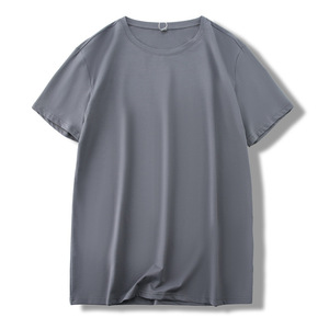 เสื้อยืดพรีเมียมผู้ชายทรงปกติ แขนสั้น ผ้าถัก 100% คอตตอน เป็นมิตรต่อสิ่งแวดล้อม ไม่ยับ หรูหรา สั่งทำพิเศษ - Product Image 4