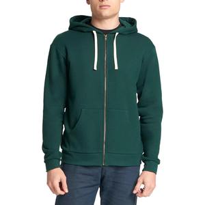 Sudadera con capucha de algodón grueso para hombre, con cremallera completa, estilo casual, para gimnasio, entrenamiento, uso diario, chaqueta. - Product Image 1