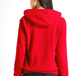 Sudadera con Capucha de Diseño OEM de Alta Calidad, Estilo Urbano, Informal para Mujer, Personalizable, de Algodón Grueso, Cálida, con Lavado Ácido - Product Image 3