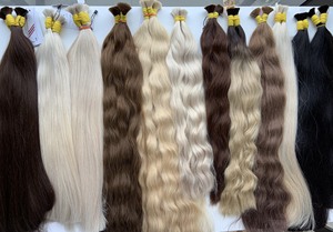 Extensions de cheveux en vrac au prix de gros cheveux vierges vietnamiens Double noyade 100 grammes toutes couleurs 18 pouces - Product Image 4