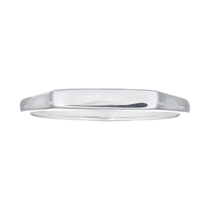 Dainty Bar Sterling <b>Silver</b> Signet <b>Stack</b> <b>Ring</b> - Product Image 2