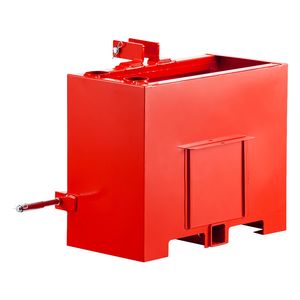 Cassetta Portaballast per Trattore, Categoria 1 a 3 Punti, Capacità 800 Libbre, Ricevitore Standard da 2 Pollici, Acciaio Resistente - Product Image 1
