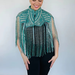 Latest Carnival Fete Season Clear <b>White</b> Crystal Crop Corset Beaded <b>Top</b> Women Girls Drilled Fringe Gemstone Beaded <b>Bralette</b> - Product Image 1