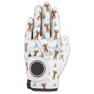 Guantes de Golf de Piel de Oveja de Primera Calidad para Hombre, Más Vendidos, Tejido Transpirable con Logotipo Personalizado, Estilo Americano - Product Image 6
