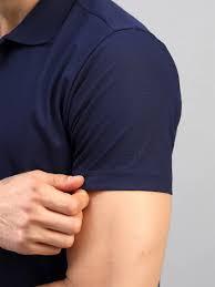 Polo décontracté respirant pour homme, idéal pour les déplacements professionnels, infroissable, facile d'entretien, sans repassage, à manches courtes - Product Image 3