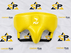 RTS Latest Design Professional Fly Leather Boxing Gloves Head <b>Groin</b> <b>Protector</b> Set Breathable Durable Yellow Color Fly Boxing Set - Product Image 6