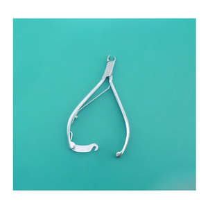 Cortauñas de acero inoxidable alemán de primera calidad, con resorte cóncavo y bloqueo de seguridad, aprobado por la CE. - Product Image 4