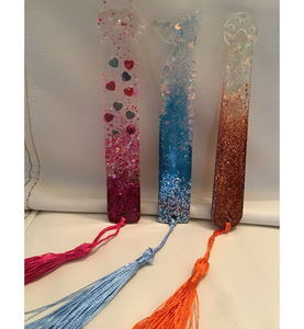 Marcapáginas de Resina de Color Rosa en Forma Ovalada Hecho a Medida, el Mejor Producto para Oficina/Biblioteca y Escuela, Sujetador de Páginas de Libros - Product Image 4