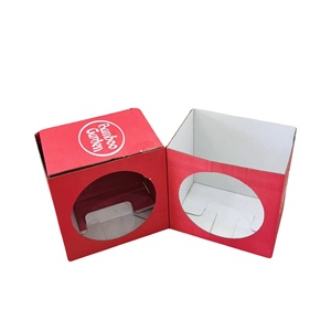 Premium Quality Sustainable <b>Recycled</b> Materials Folding Carton Custom Design Flexo Printing Glossy Lamination Portable Vegetable - Product Image 3
