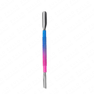 Pousse-cuticules professionnel en acier inoxydable de qualité supérieure à double extrémité pour manucure et pédicure de précision - Product Image 3