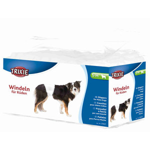 12 Pannolini per Cani Maschi Taglia S-M 30-46 cm Categoria Prodotti per Animali Domestici - Product Image 1