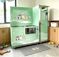 Station de lavage pour chiens en acier inoxydable à prix de gros, station de lavage pour animaux de compagnie en libre-service