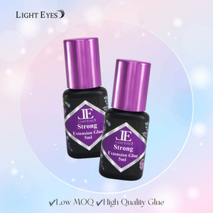 Pegamento para Extensión de Pestañas Sin Látex con Logotipo Personalizado |   Adhesivo Profesional para Pestañas de Grado Médico con Bajo Contenido de Vapores, 5 ml - Product Image 1
