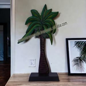 ขายส่งคุณภาพสูงโลหะประติมากรรมต้นไม้ตารางชิ้นกลางรูปปั้นต้นไม้สําหรับโฮมออฟฟิศตกแต่งโรงแรม - Product Image 6
